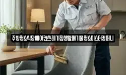 주방청소식당에어컨쓰레기집생활폐기물청소미스터컴퍼니