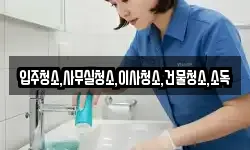 입주청소,사무실청소,이사청소,건물청소,소독