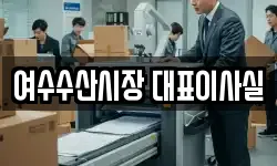 여수수산시장 대표이사실