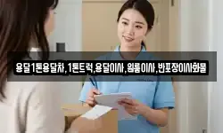 용달1톤용달차,1톤트럭,용달이사,원룸이사,반포장이사화물