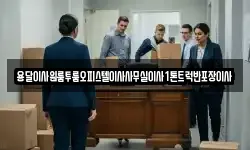 용달이사원룸투룸오피스텔이사사무실이사1톤트럭반포장이사