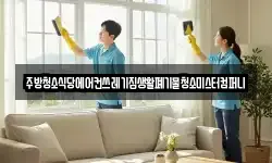 주방청소식당에어컨쓰레기집생활폐기물청소미스터컴퍼니