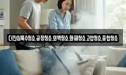 더진심특수청소.공장청소.외벽청소.화재청소.고압청소,종합청소