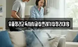 유품정리고독사시골집쓰레기집정리대원