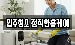 입주청소 정직한홈케어