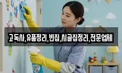 고독사,유품정리,빈집,시골집정리,전문업체