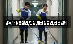 고독사,유품정리,빈집,시골집정리,전문업체