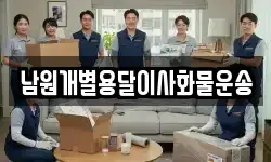 남원개별용달이사화물운송