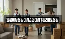 원룸이사용달이사소형이사1톤리프트용달