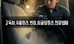 고독사,유품정리,빈집,시골집정리,전문업체