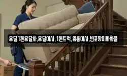 용달1톤용달차,용달이사,1톤트럭,원룸이사,반포장이사화물