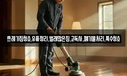 쓰레기집청소,유품정리,벌래많은집,고독사,폐기물처리,특수청소