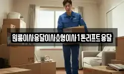 원룸이사용달이사소형이사1톤리프트용달