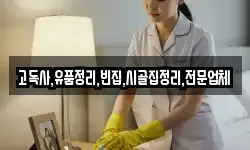 고독사,유품정리,빈집,시골집정리,전문업체