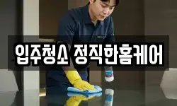 입주청소 정직한홈케어