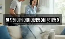 말끔쟁이케어에어컨청소세탁기청소