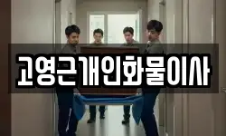 고영근개인화물이사