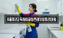 유품정리고독사시골집쓰레기집정리대원