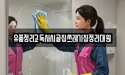 유품정리고독사시골집쓰레기집정리대원