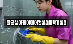 말끔쟁이케어에어컨청소세탁기청소