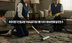 아파트환기전열교환기청소공조기필터환기시스템청소판매설치관리