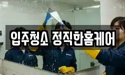 입주청소 정직한홈케어