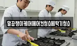 말끔쟁이케어에어컨청소세탁기청소