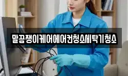 말끔쟁이케어에어컨청소세탁기청소
