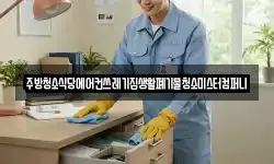 주방청소식당에어컨쓰레기집생활폐기물청소미스터컴퍼니