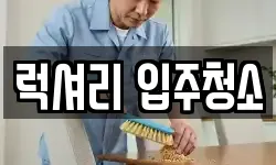 럭셔리 입주청소