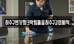 하수구변기씽크막힘뚫음하수구고압세척