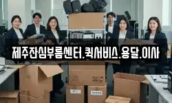 제주잔심부름센터.퀵서비스.용달.이사