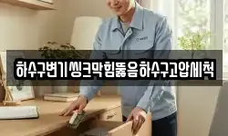 하수구변기씽크막힘뚫음하수구고압세척