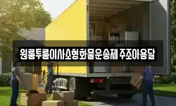 원룸투룸이사소형화물운송제주조아용달