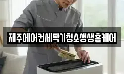 제주에어컨세탁기청소생생홈케어