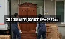 제주용달원룸투룸이사,학생사무실이사운송운반포장이사