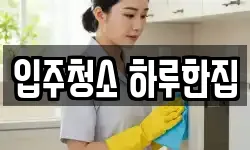 입주청소 하루한집