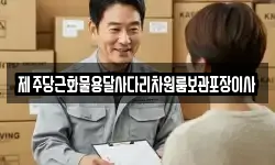제주당근화물용달사다리차원룸보관포장이사