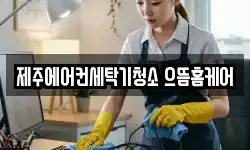 제주에어컨세탁기청소 으뜸홈케어