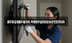 제주용달원룸투룸이사,학생사무실이사운송운반포장이사