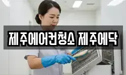 제주에어컨청소 제주에닥