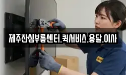 제주잔심부름센터.퀵서비스.용달.이사