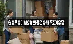 원룸투룸이사소형화물운송제주조아용달