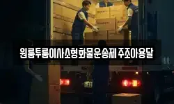 원룸투룸이사소형화물운송제주조아용달