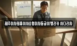제주이사원룸이사소형이사동글이엘리카 사다리차