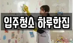 입주청소 하루한집