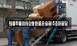원룸투룸이사소형화물운송제주조아용달