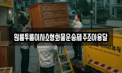 원룸투룸이사소형화물운송제주조아용달