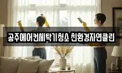 공주에어컨세탁기청소 친환경자연클린