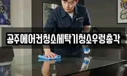공주에어컨청소세탁기청소우렁총각